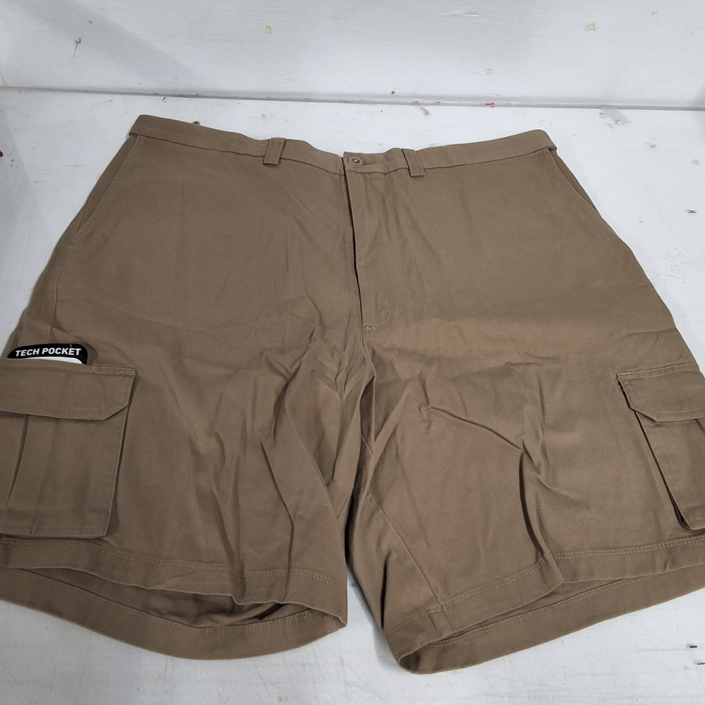 Haggar Men's Brown Cargo Shorts
